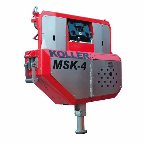 Carrello - paranco motorizzato - MSK-4 - Koller Forsttechnik - per esbosco in salita e discesa