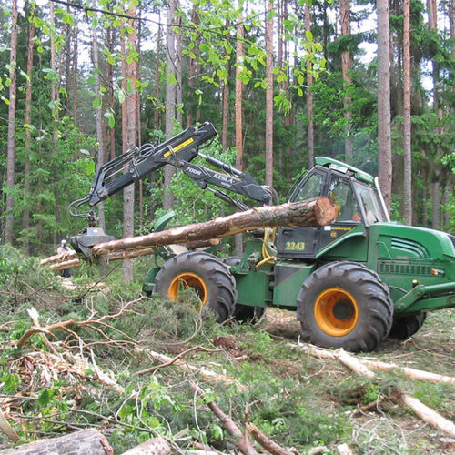 Esboscatrice forestale - 700R series  - Kesla Oyj - con griffa