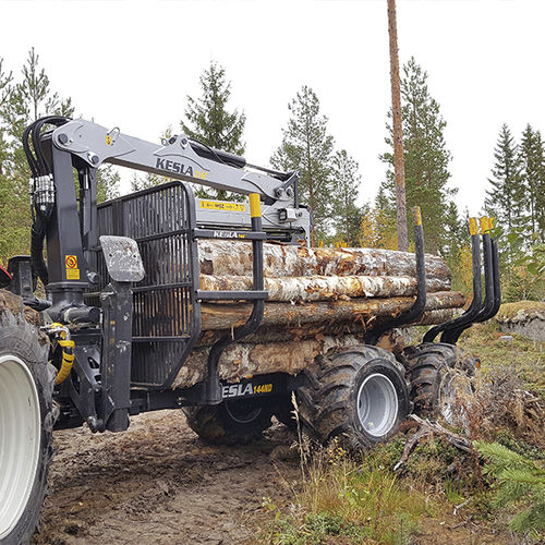 Rimorchio di ceppi - 144HD,144ND - Kesla Oyj - tandem / trainato / forestale