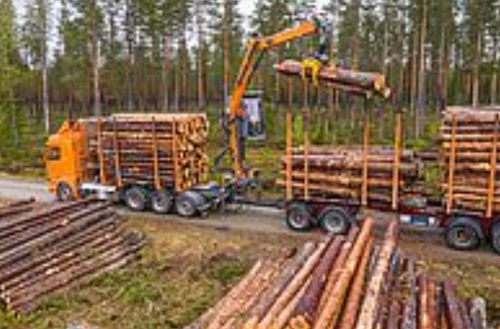 Gru montata su camion - 22 series  - Kesla Oyj - con braccio / forestale / di sollevamento