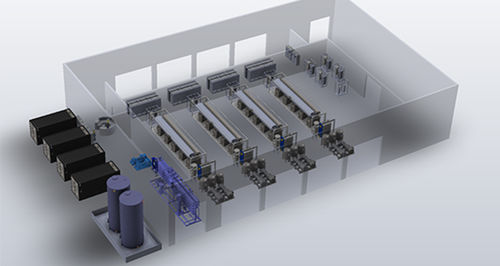 Impianto di elettrolisi per trattamento di acque - Multi MW - Elogen - con elettroclorazione