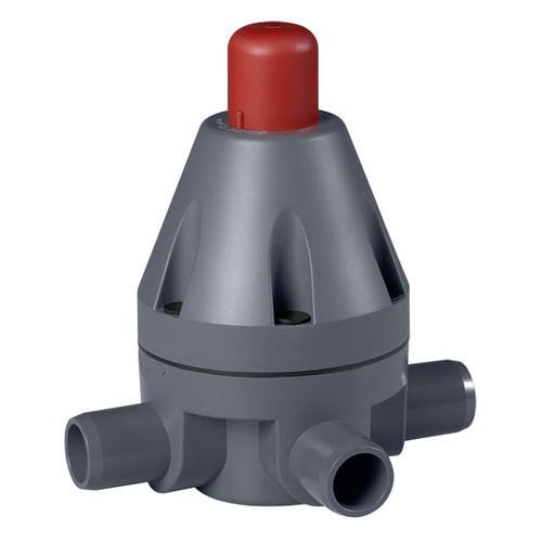 Valvola limitatrice di pressione per acqua - N185 - GEMÜ Gebrüder Müller Apparatebau GmbH & Co. KG - per condotto / a membrana / con flangia