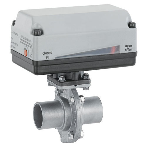 Valvola a farfalla - 428 - GEMÜ Gebrüder Müller Apparatebau GmbH & Co. KG - elettrica / di distribuzione / per acqua
