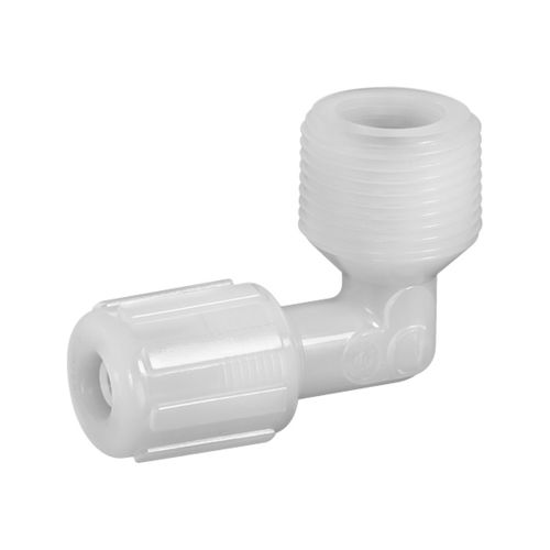 Raccordo in PFA - F series - GEMÜ Gebrüder Müller Apparatebau GmbH & Co. KG - idraulico / pneumatico / ad avvitamento