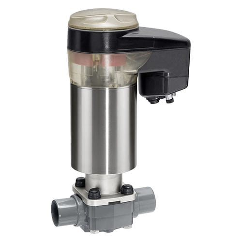 Valvola a membrana - R649 - GEMÜ Gebrüder Müller Apparatebau GmbH & Co. KG - elettrica / di controllo / con flangia