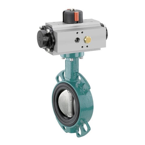 Valvola a farfalla - 481 - GEMÜ Gebrüder Müller Apparatebau GmbH & Co. KG - pneumatica / di controllo / per acqua potabile