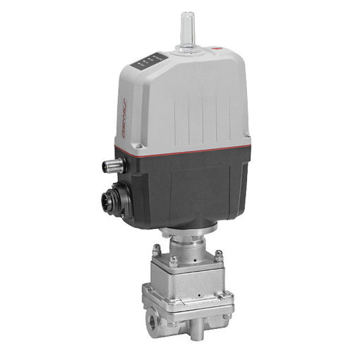 Valvola a globo - 566 - GEMÜ Gebrüder Müller Apparatebau GmbH & Co. KG - manuale / pneumatica / con attuatore elettrico