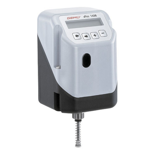 Posizionatore per valvola intelligente - 1436 cPos - GEMÜ Gebrüder Müller Apparatebau GmbH & Co. KG - elettropneumatico / a quarto di giro / lineare