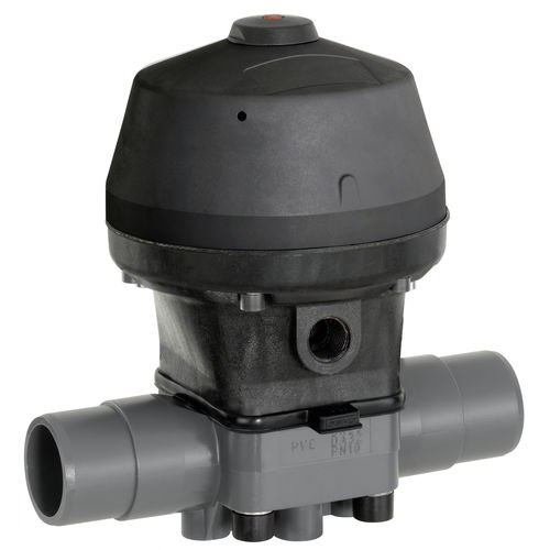 Valvola a membrana - R690 - GEMÜ Gebrüder Müller Apparatebau GmbH & Co. KG - a comando pneumatico / di regolazione / per acque reflue