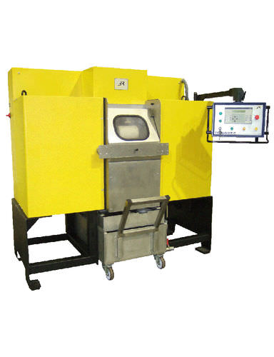 Rettificatrice a mola verticale - TWIN MATIC - 3R RECHERCHES & REALISATIONS REMY - per corpi di prova di calcestruzzo / CNC / per superficie a doppia mola