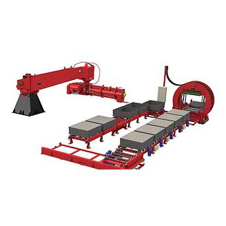 Linea di movimentazione - FAST LOOP - Omega foundry machinery