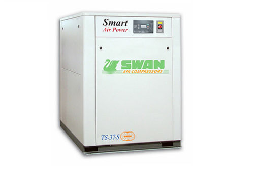 Compressore a vite - TS  - SWAN AIR COMPRESSOR - d'aria / con motore elettrico / fisso