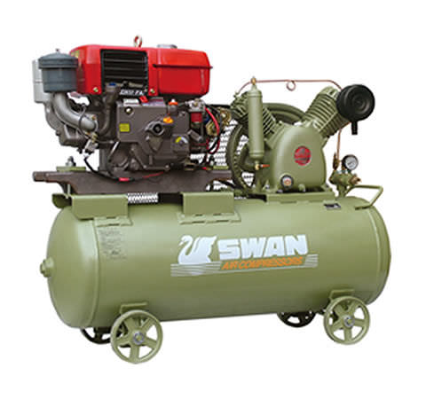 Compressore a pistone - HE - SWAN AIR COMPRESSOR - d'aria / con motore diesel / su rotelle