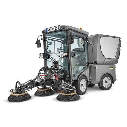 Spazzatrice uomo a bordo - MC 80 - KÄRCHER - diesel / con due spazzole / compatta