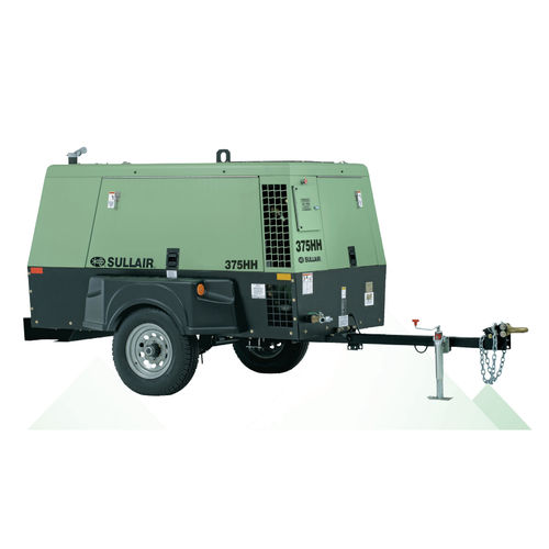 Compressore rotativo - 375 HH  - SULLAIR - d'aria / con motore diesel / mobile