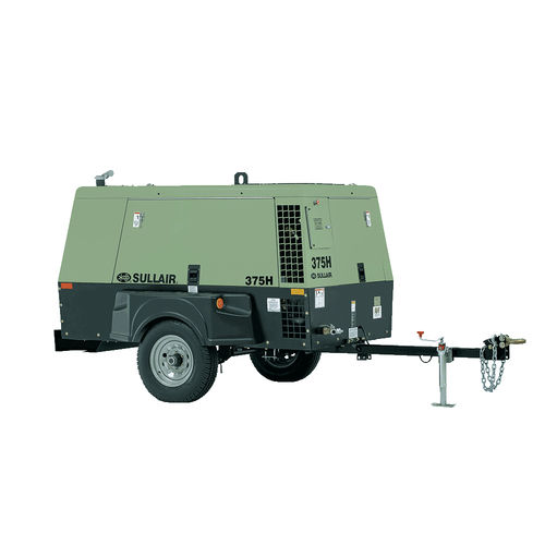 Compressore a vite - 375 H series - SULLAIR - d'aria / con motore diesel / mobile