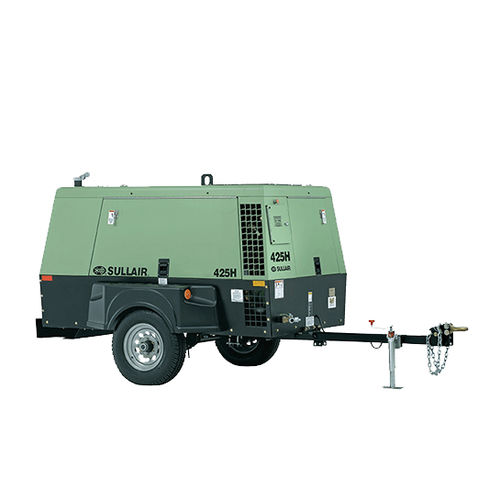 Compressore a vite - 425H series - SULLAIR - d'aria / con motore diesel / mobile