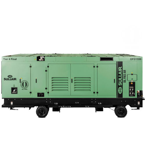 Compressore rotativo - OFD1550 - SULLAIR - d'aria / con motore diesel / mobile
