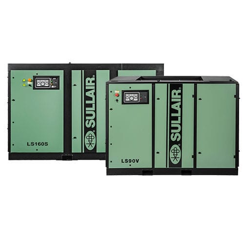Compressore rotativo - LS series - SULLAIR - d'aria / con motore elettrico / fisso