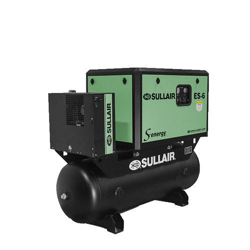 Compressore rotativo - ES-6 S-energy® - SULLAIR - d'aria / con motore elettrico / fisso