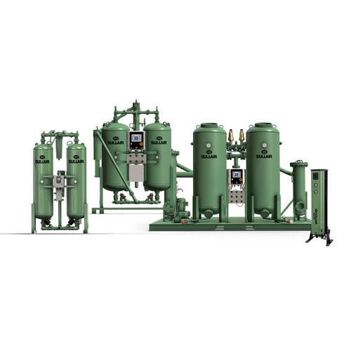 Essiccatore per aria compressa ad adsorbimento - SAV series - SULLAIR - ventola di spurgo / ad alta prestazione