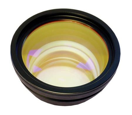 Lente F-theta - EKSMA Optics - in vetro / visibile / di scansione