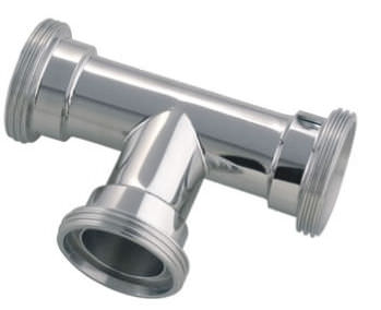 Raccordo idraulico - 420 series - Morsello Inox srl - ad avvitamento / a T / in acciaio inossidabile