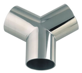 Raccordo pneumatico - 504 series - Morsello Inox srl - ad avvitamento / a Y / in acciaio inossidabile