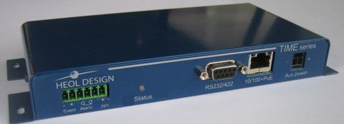 Server Network Time Protocol GPS - T102 - heol design - NMEA / modulare / su guida DIN