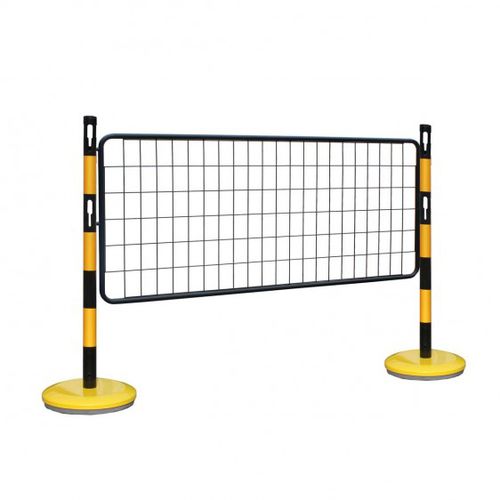 Barriera di accesso - LEO127 series - DISSET ODISEO, S.L. - pedonale / portatile / in metallo