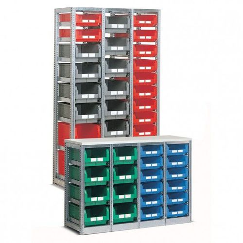 Scaffalatura per magazzino di stoccaggio - FTR series - DISSET ODISEO, S.L. - per scatole / in metallo / galvanizzata