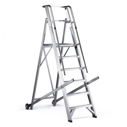 Scala da appoggio in alluminio - PDL029 series - DISSET ODISEO, S.L. - pieghevole / mobile / a piattaforma