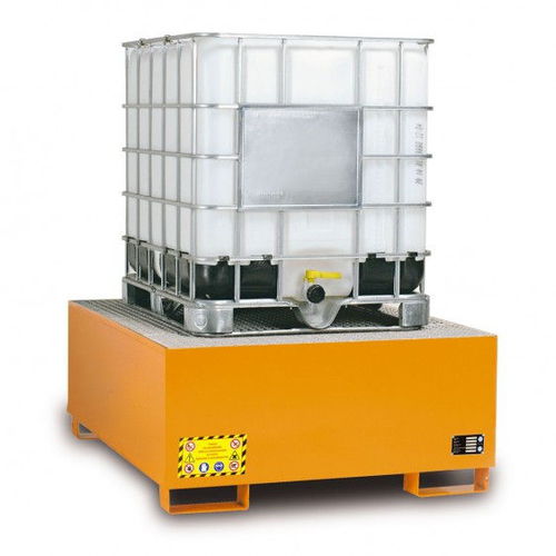 Contenitore IBC in acciaio - FG6 series - DISSET ODISEO, S.L. - per prodotti pericolosi / per liquidi corrosivi / di stoccaggio