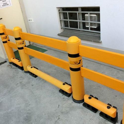 Barriera di protezione - LEO3 series - DISSET ODISEO, S.L. - pedonale / fissa / in plastica