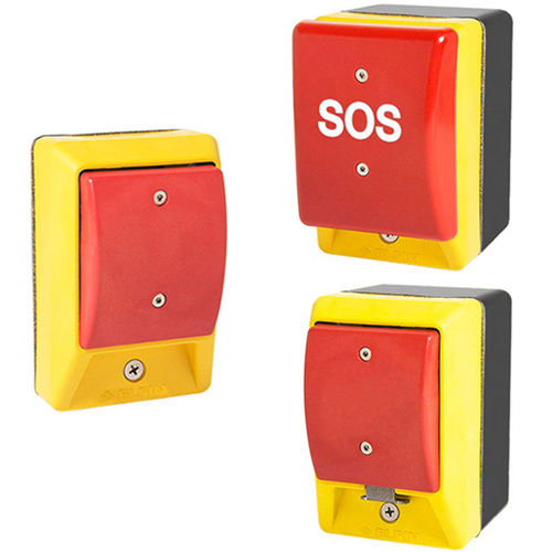 Pulsante a fungo - New Elfin - di arresto di emergenza / impermeabile / IP69K