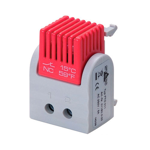 Termostato fisso - New Elfin - IP20 / per armadio elettrico