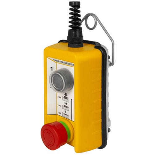 Pulsantiera a 2 pulsanti - 080R140GP3P33F - New Elfin - IP67 / di arresto di emergenza / industriale