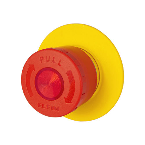 Pulsante di arresto di emergenza - 020PTFALR6 - New Elfin - a fungo / IP66 / luminoso