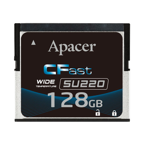 Scheda di memoria flash - SU220-CFast - Apacer Technology B.V. - CompactFlash / 8 GB / 32 GB