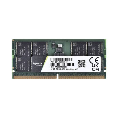 Modulo di memoria SO-DIMM - Apacer Technology B.V. - DDR5 / industriale