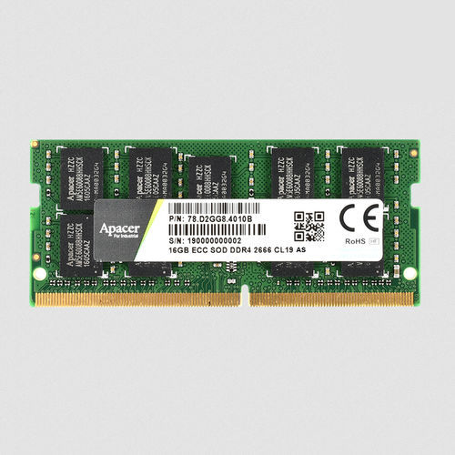 Modulo di memoria SO-DIMM - Apacer Technology B.V. - DDR4 SDRAM / ECC / industriale