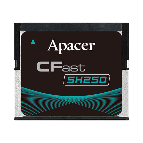 Scheda di memoria flash - SH250-CFast - Apacer Technology B.V. - 64 GB / 128 GB / 256 GB