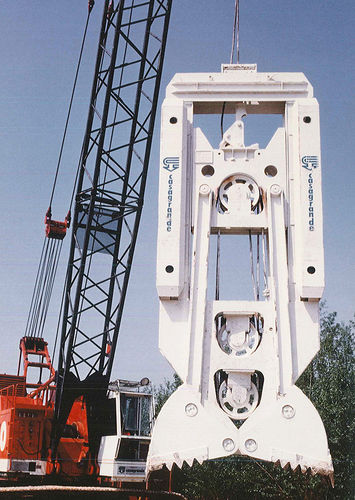 Pinza meccanica per colonne - PM  - CASAGRANDE - Foundation Division - a ganascia