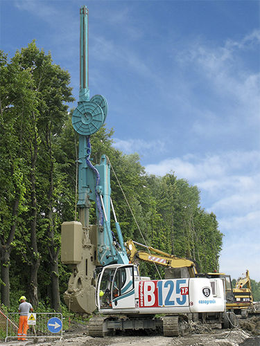 Perforatrice per diaframma - KRC 1 - B125 XP-2 - CASAGRANDE - Foundation Division - cingolata / rotativa / idraulica