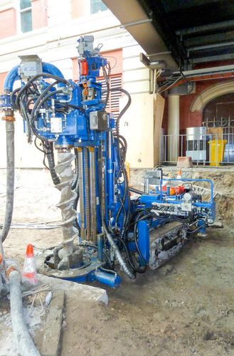 Perforatrice mobile - HBR 203 D/E - HÜTTE Bohrtechnik - cingolata / rotativa / idraulica