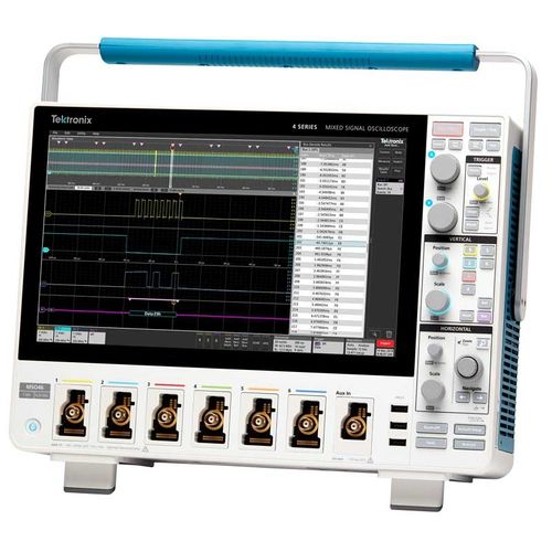 Oscilloscopio di segnale misto - 4 series - Tektronix - digitale / portatile / da banco