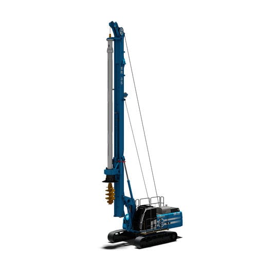 Perforatrice ad elica continua - SR-35 Blue Tech Plus - SOILMEC S.P.A. - per pali di fondazione / cingolata / rotativa