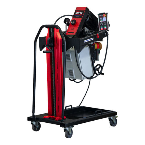Smussatrice elettrica - ABM 50 - Promotech - portatile / per cavo rotondo / in acciaio inossidabile