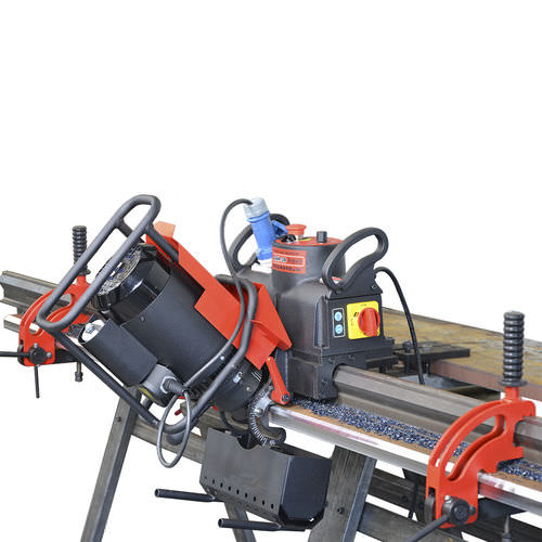 Smussatrice elettrica - ABM-28 - Promotech - portatile / per lamiere / per bordi