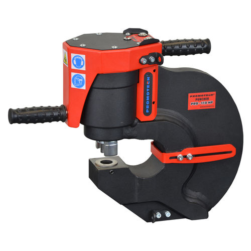 Unità di punzonatura manuale - PRO 110 HP - Promotech - idraulica / per lamiere / portatile